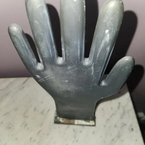 Vintage Ceramic Glove Mold Hand Form – Industrial Décor - Picture 5 of 5